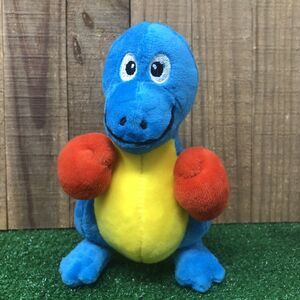 Fun Express Boxing T-rex Dinosaur Plush Stuffed Toy Super Soft